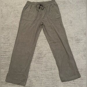 Women’s drawstring corduroy pants, size XL